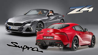 BMW Z4 Toyota Supra Vergleich 2019