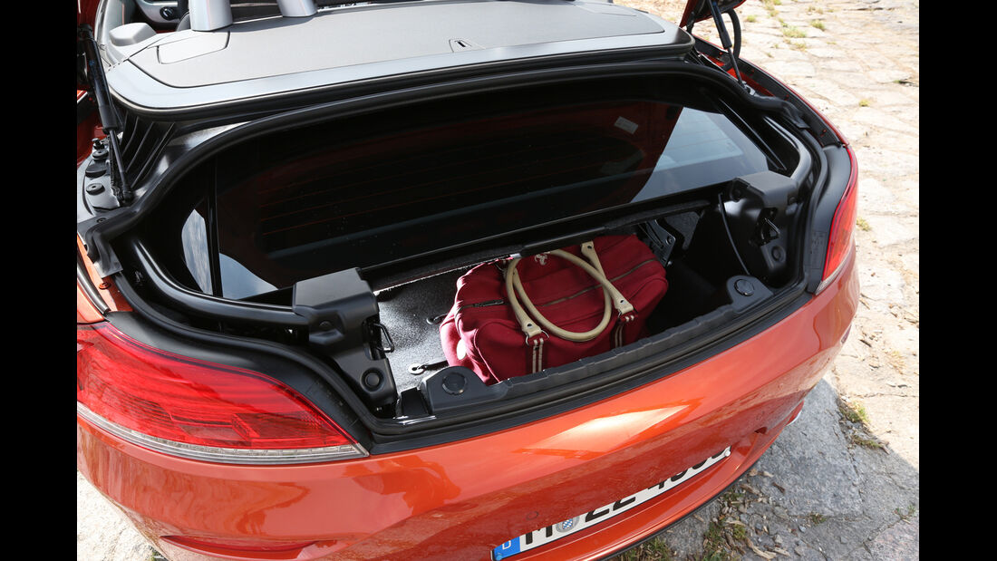 BMW Z4 s-Drive 35i, Kofferraum