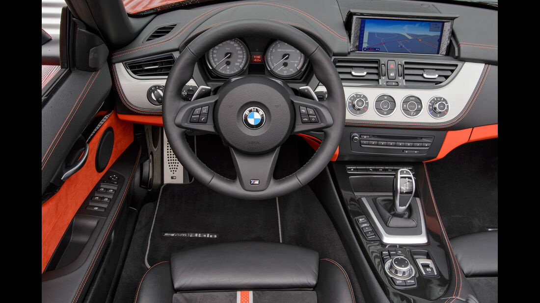 BMW Z4 s-Drive 35is, Cockpit, Lenkrad