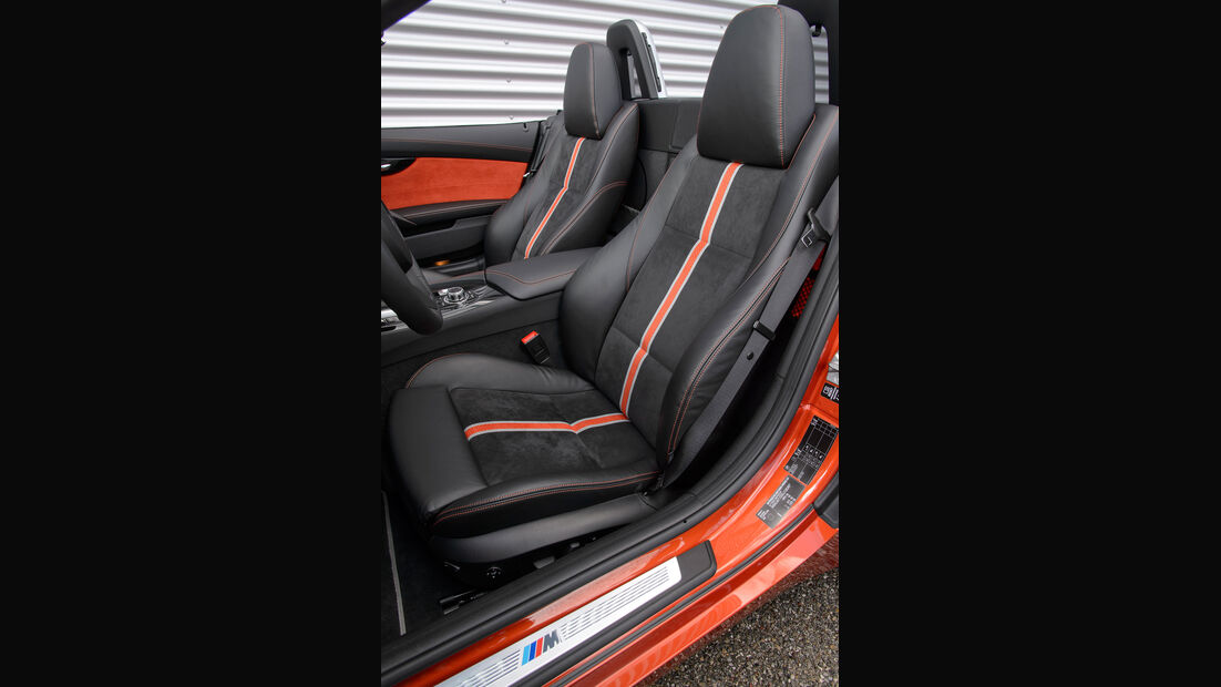 BMW Z4 s-Drive 35is, Fahrersitz