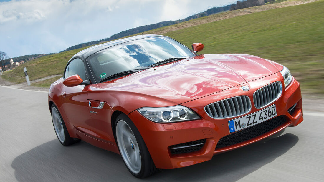 BMW Z4 s-Drive 35is, Frontansicht, Kühlergrill