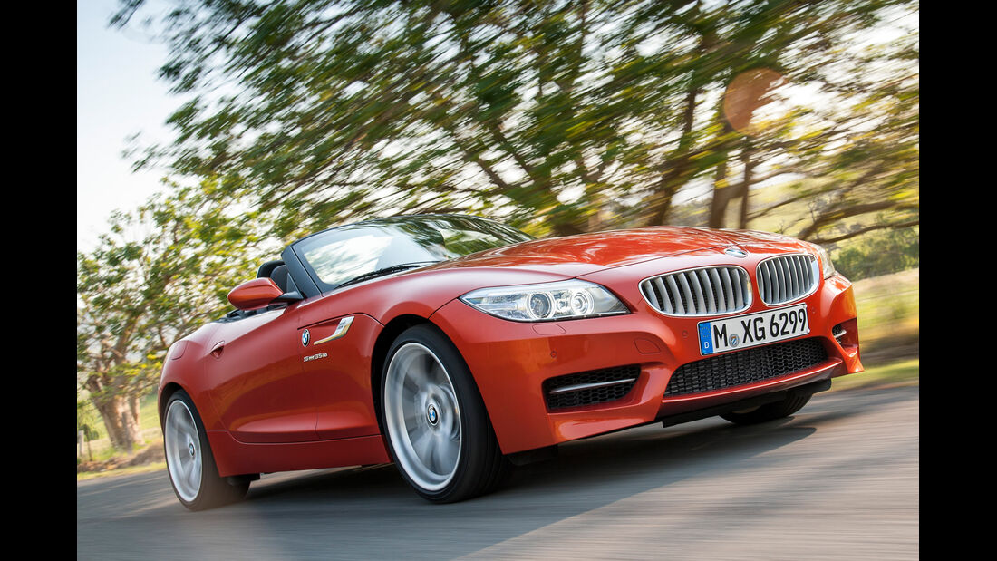 BMW Z4 s-Drive 35is, Frontansicht, Kühlergrill