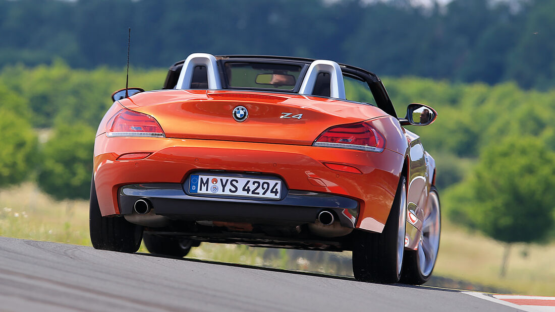 BMW Z4 sDrive 35i, Heckansicht