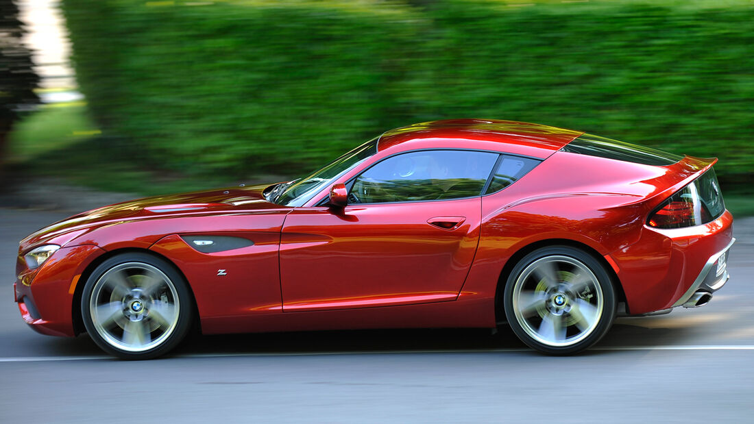 BMW Zagato Coupé, Seitenansicht