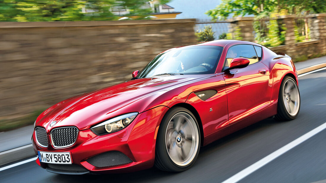 BMW Zagato Coupé, Seitenansicht