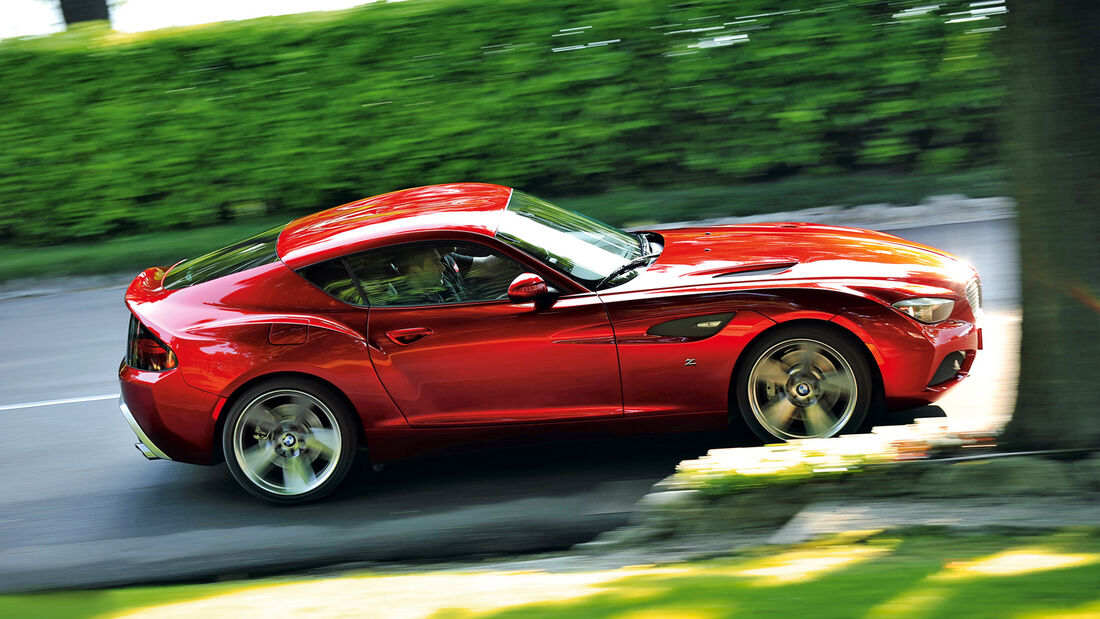 BMW Zagato Coupé, Seitenansicht