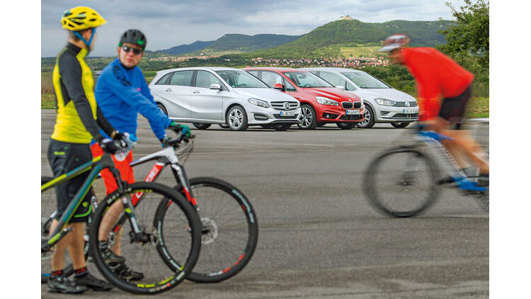 Bmw 2er At Mercedes B Klasse Vw Sportsvan Dynamisch Stressfrei Und Spass Dabei Auto Motor Und Sport