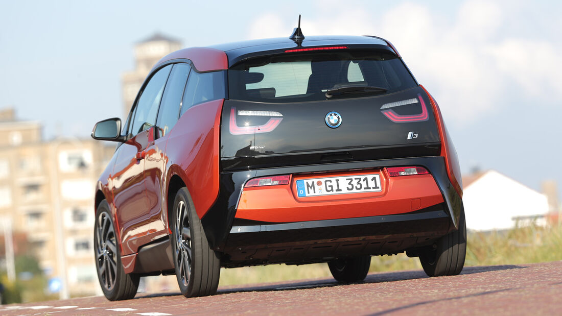 BMW i3, Heckansicht