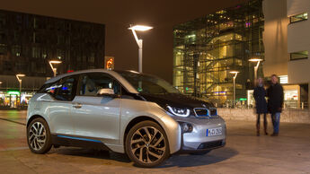 BMW i3, Kofferraum, Getränke