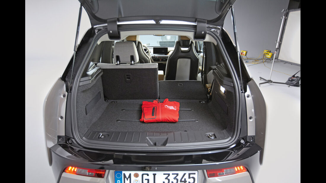 BMW i3, Kofferraum, Ladefläche