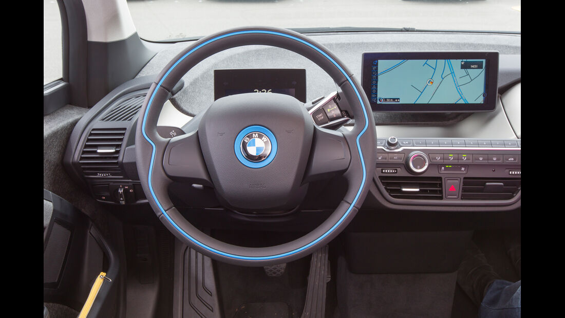 BMW i3, Lenkrad, Cockpit