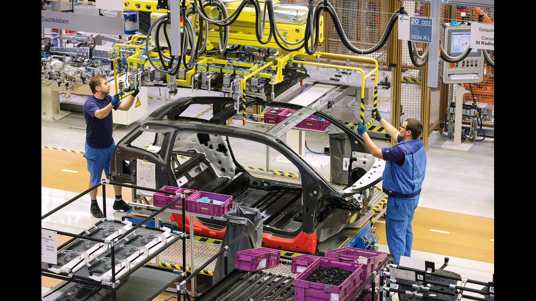 BMW i3, Produktion, Montage