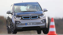 BMW i3 Range Extender, Frontansicht, Slalom