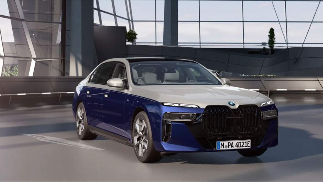 BMW i7 xDrive60 im Konfigurator: Rot-weiß mit allem | AUTO MOTOR UND SPORT
