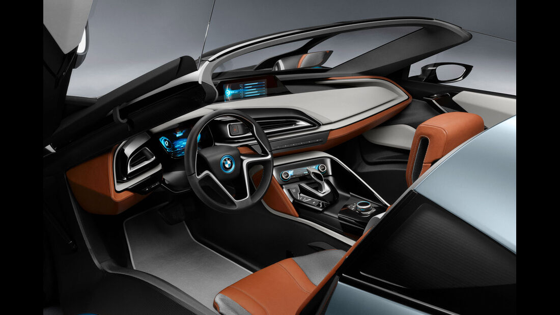 BMW i8 Concept Spyder, Cockpit, Innenraum