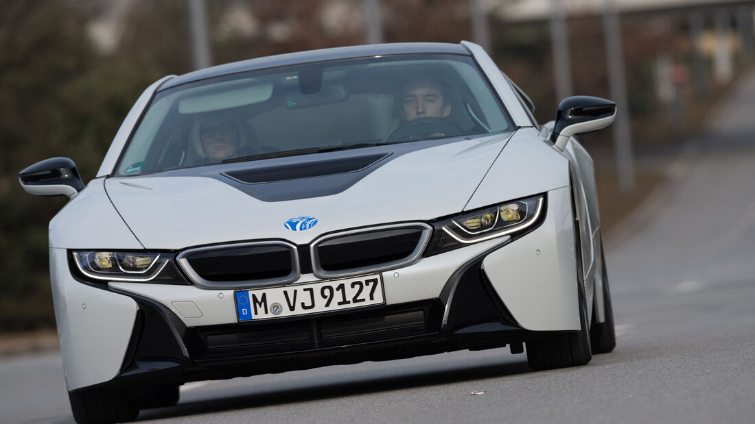 BMW i8, Frontansicht