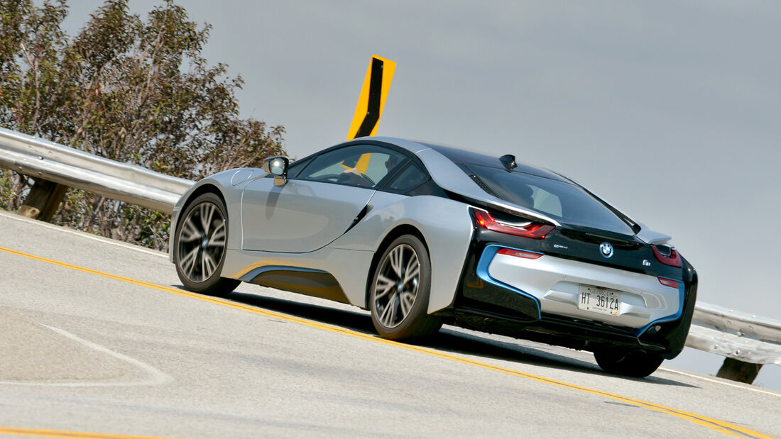 BMW i8, Heckansicht