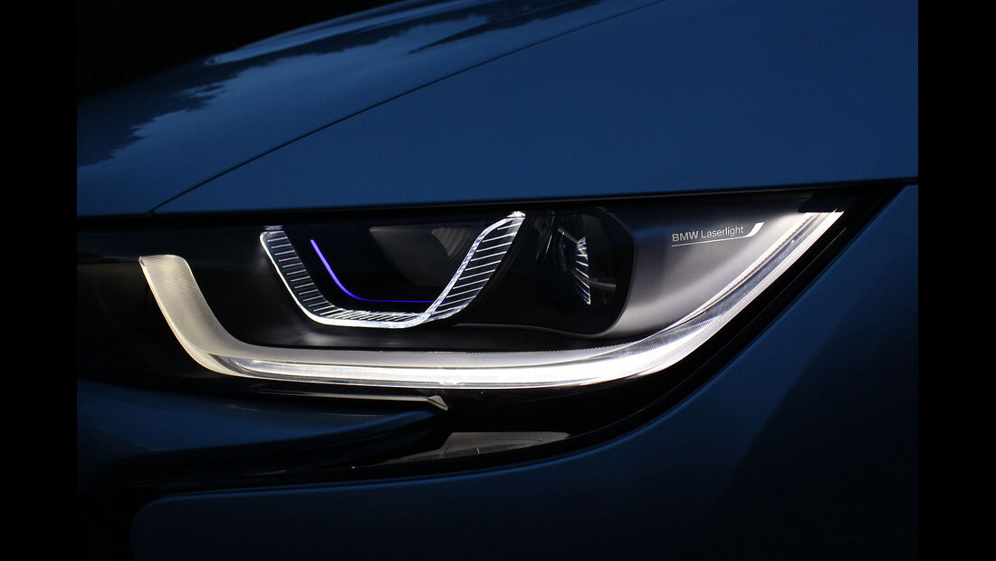 BMW i8 Laserlicht, Scheinwerfer