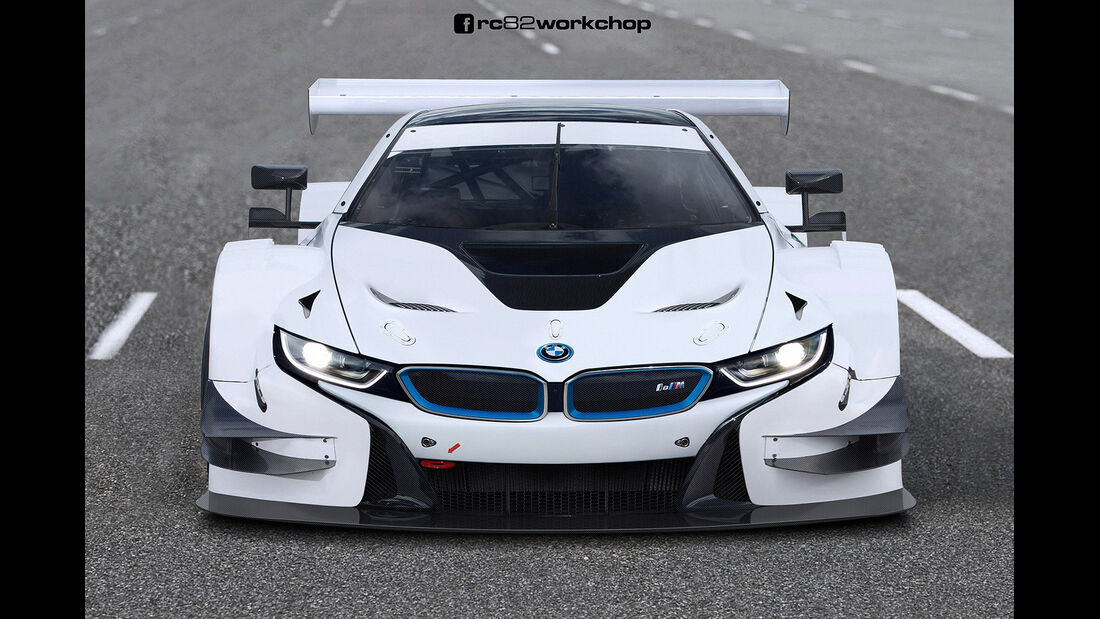 BMW i8 - Rennversion - Photoshop