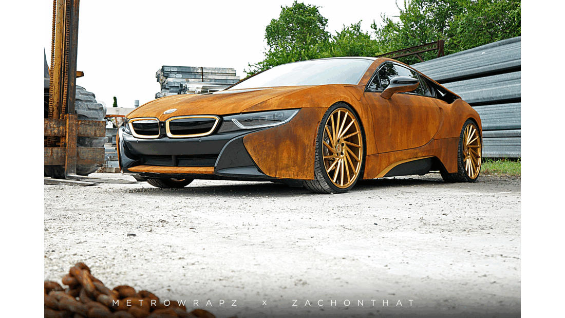BMW i8 Rost-Look