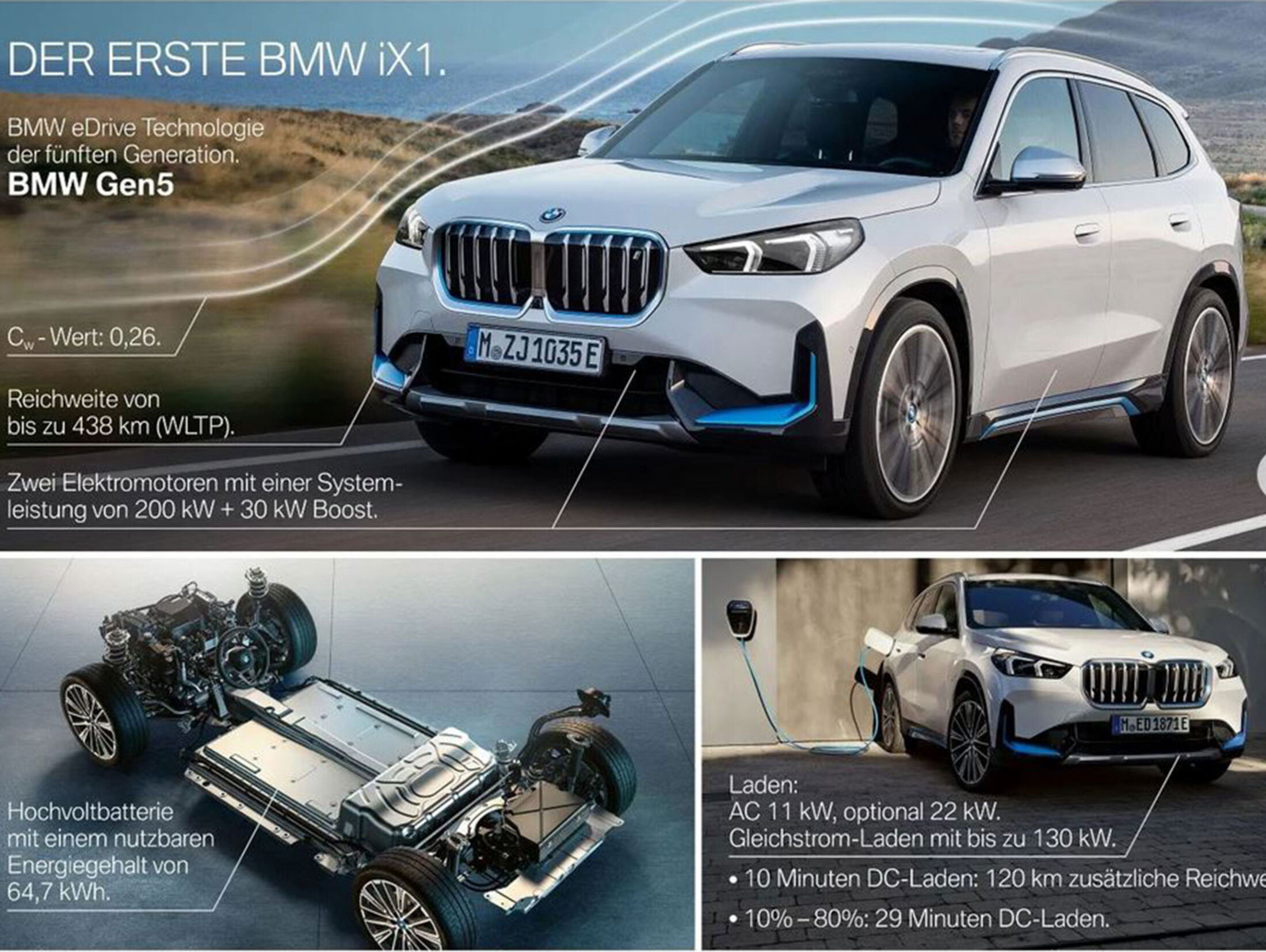 BMW iX1: Elektrischer X1 vorzeitig enthüllt