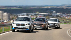 BMW iX1, Mercedes EQB, Audi Q4 E-Tron