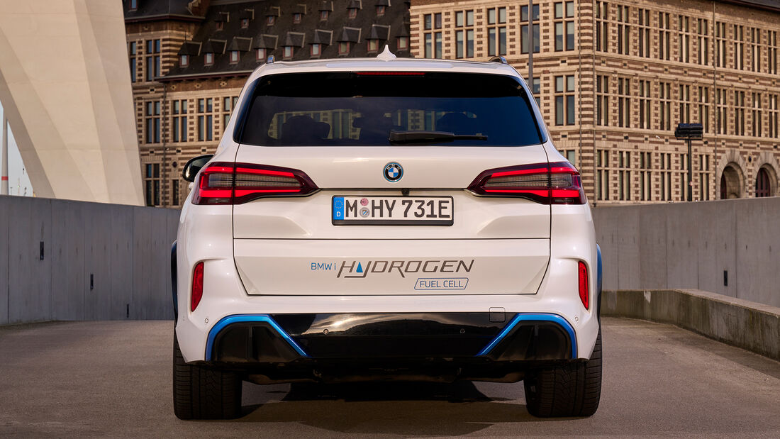 Bmw Ix Hydrogen Testfahrt Mit Dem Wasserstoff Suv Auto Motor Und Sport