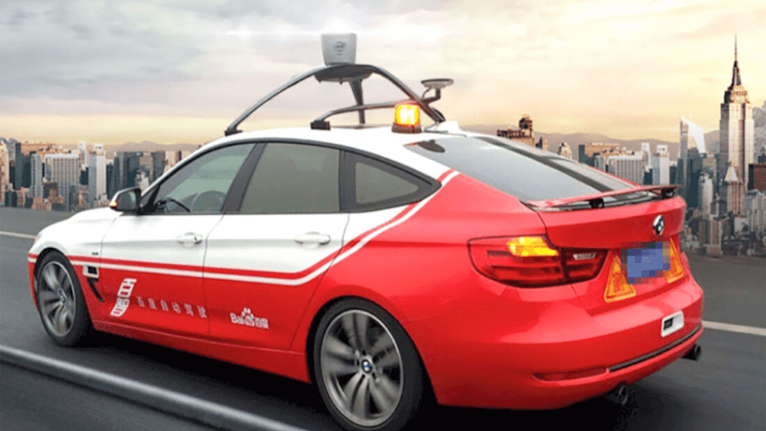 BMW und Baidu autonomes fahren