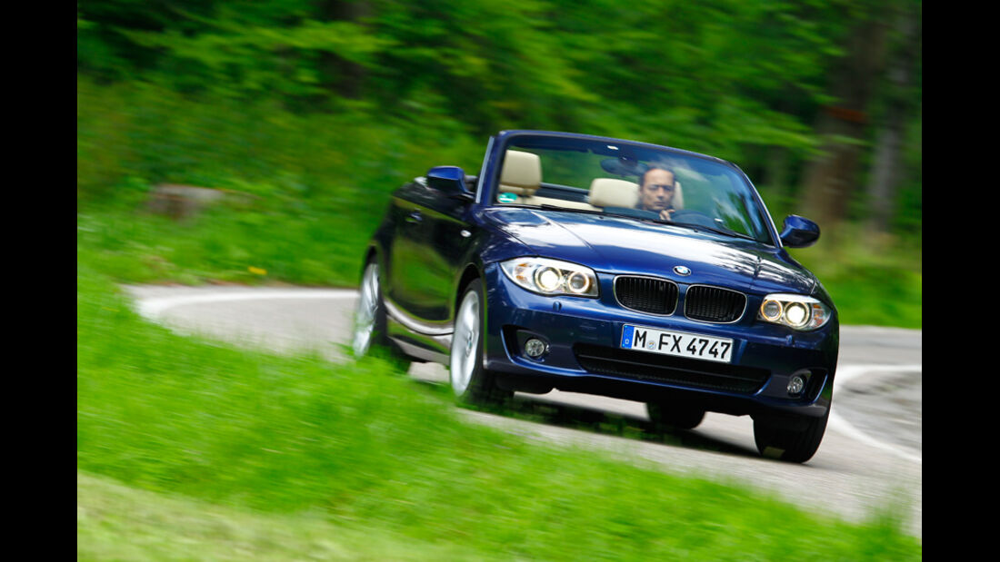 BMW125i Cabriolet, Frontansicht