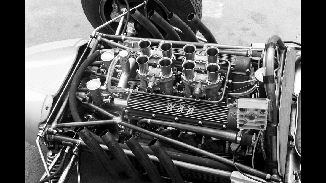 BRM - V8-Motor - GP Monaco 1962