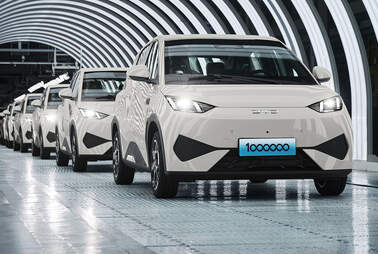 Chinesische E-Autos mit Riesen-Wertverlust