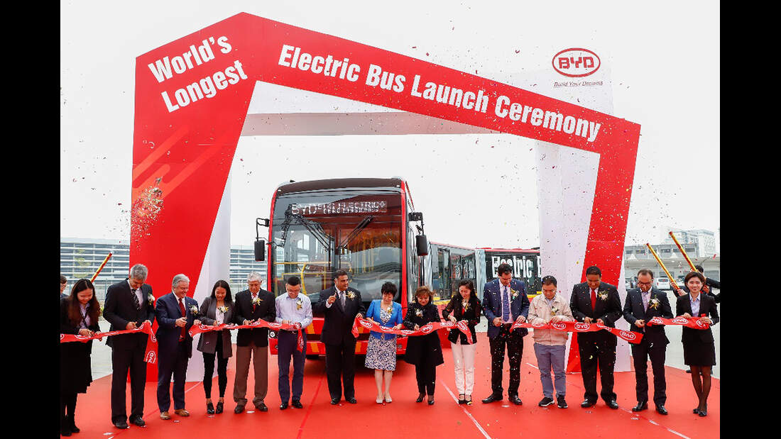 BYD K12A: 27 Meter Langer Elektrobus Vorgestellt | AUTO MOTOR UND SPORT