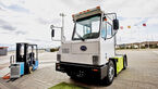 BYD T6 light truck, BYD counterbalance forklift, BYD Q1M yard tractor, BYD pedestrian pallet truck, BYD T3 van