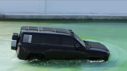BYD Yangwang U8 Elektro-SUV schwimmt
