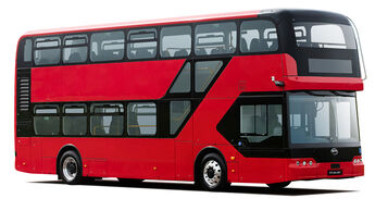 BYD eBus BD11 Omnibus Elektroantrieb London Doppeldecker