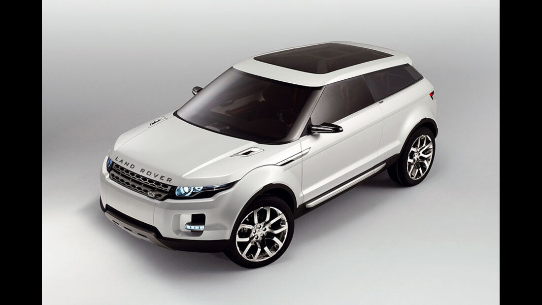 Baby-Range: Studie Land Rover LRX