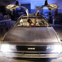 Back to the future De Lorean