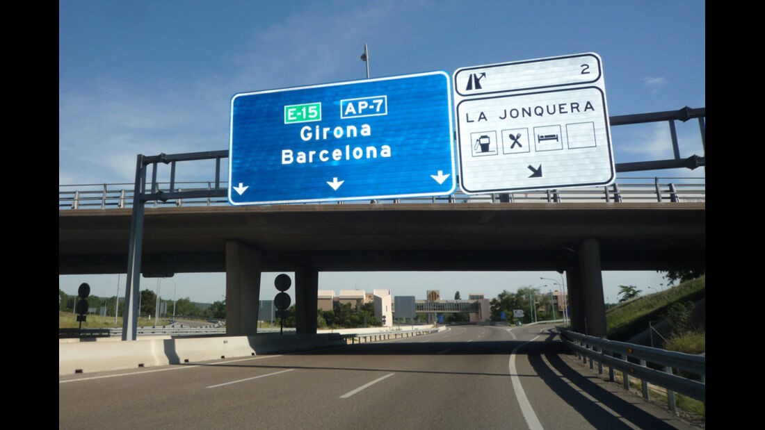 Barcelona-Schild