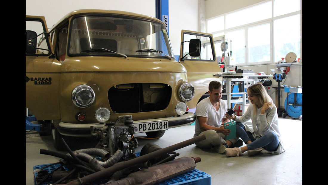 Barkas B 1000-Umbau - Tourstart mit Elektro-DDR-Bulli verschoben | AUTO