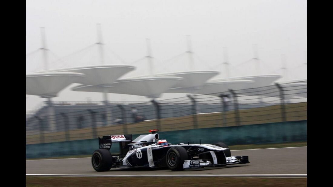 Barrichello Formel 1 GP China 2011