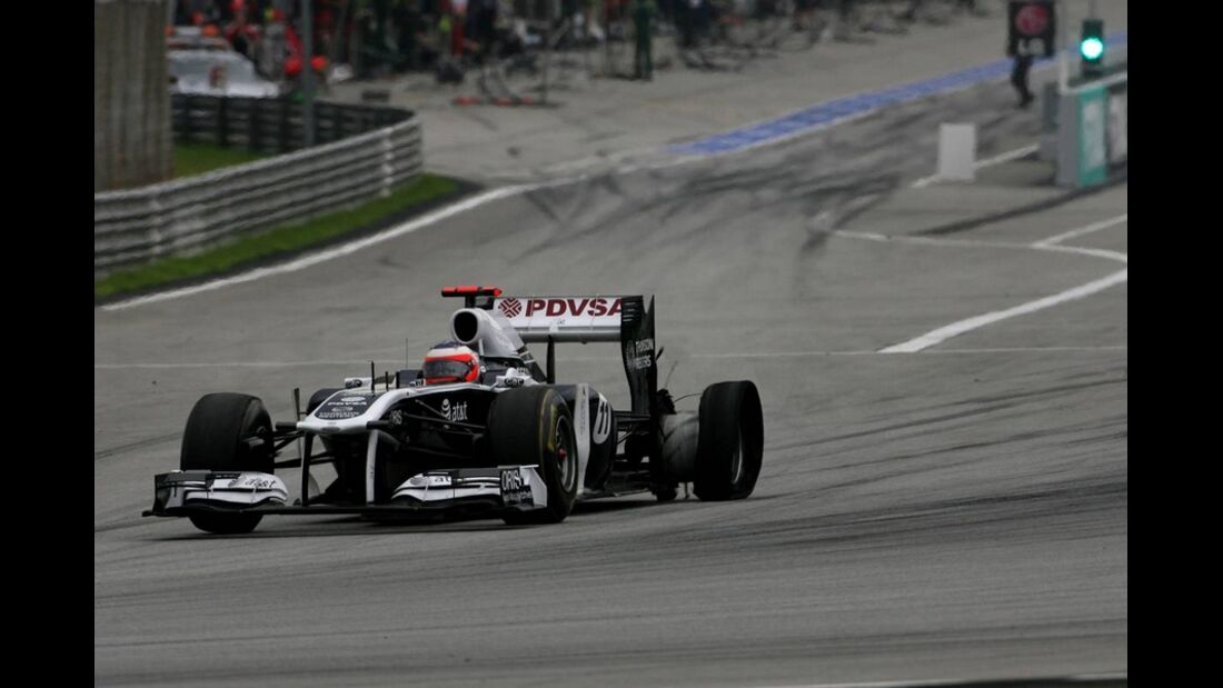 Barrichello GP Malaysia 2011 Formel 1
