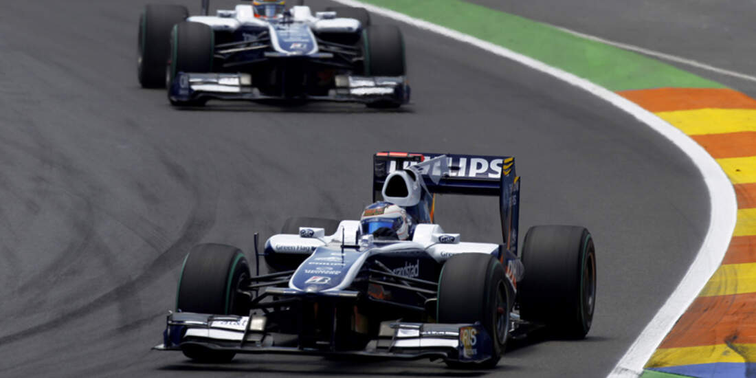 Barrichello und Hülkenberg