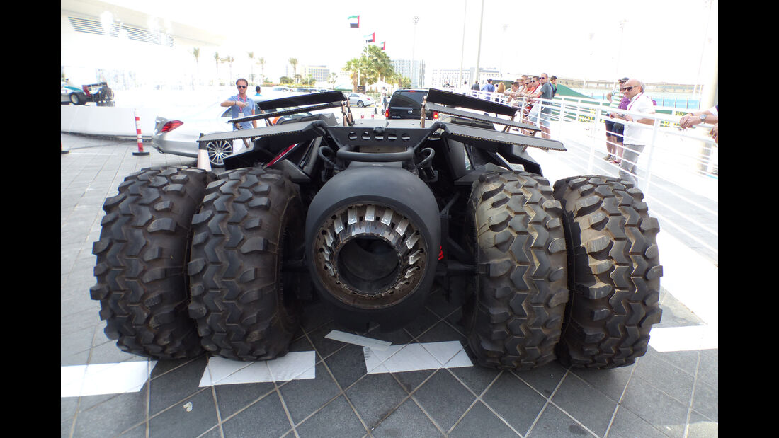 Batmobil - GP Abu Dhabi - Carspotting 2015