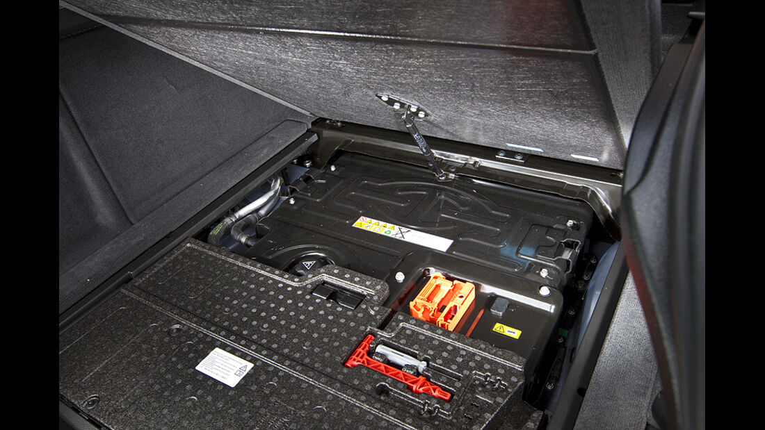 Batterie-Paket im BMW Active Hybrid X6