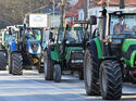 Bauern-Protest Traktor