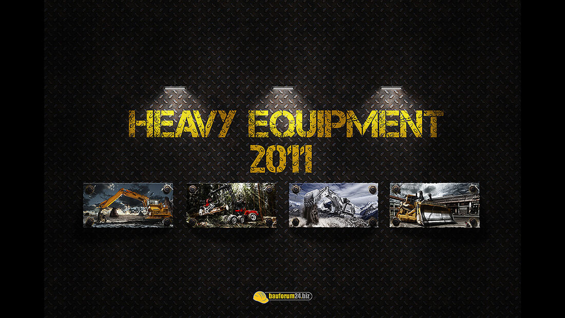 Baumaschinen-Kalender, Heavy Equipment-Kalender 2011
