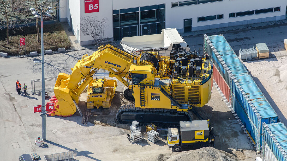 Baumaschinenmesse Bauma 2016 München