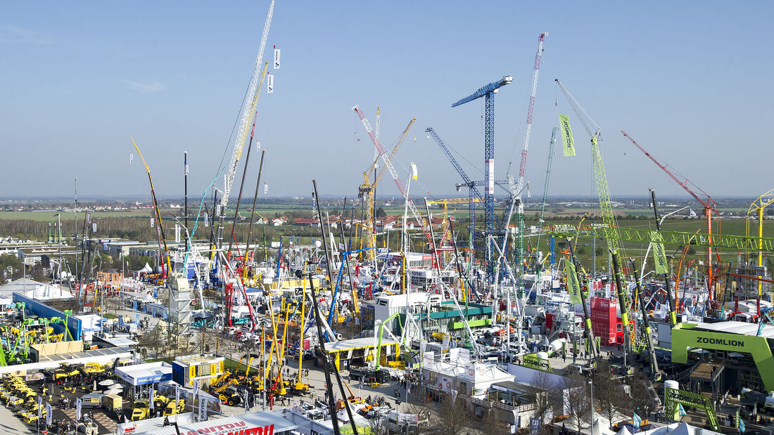 Baumaschinenmesse Bauma 2016 München