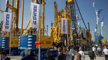 Baumaschinenmesse Bauma 2016 München