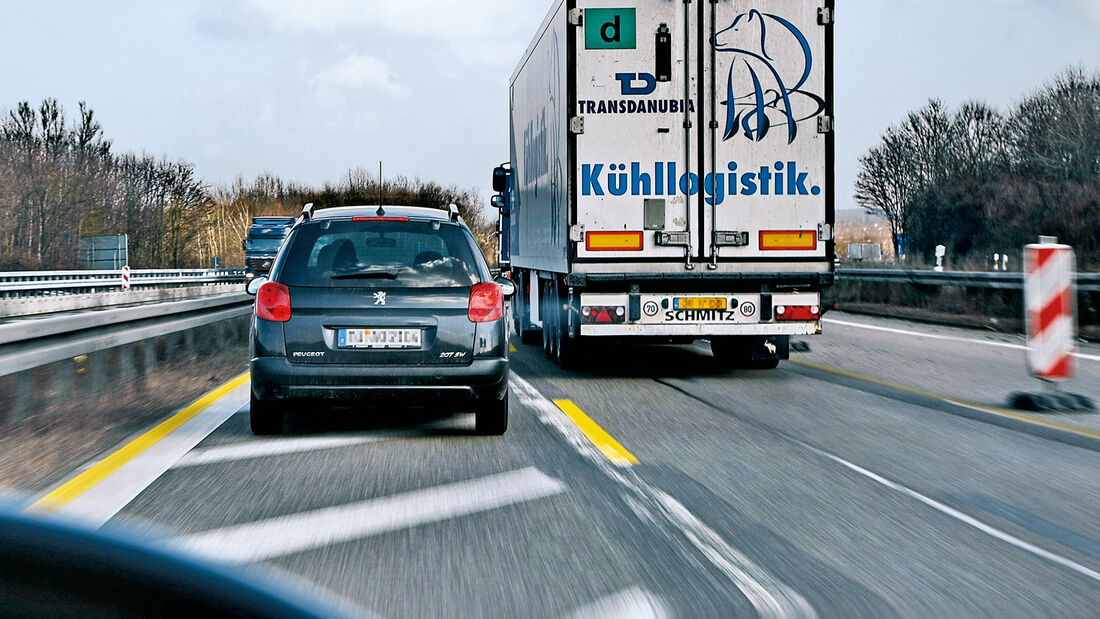 Baustelle, Autobahn